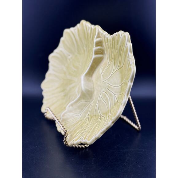 Woodfield Golden Fawn Two-Part Relish Dish by Steubenville - Picture 3 of 7